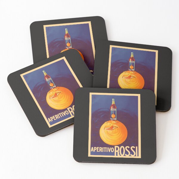 Item preview, 1930'S-Vintage-Blue-Aperitivo-Rossi-Aperitif-Alcoholic-Beverages-Advertising-Poster designed and sold by LouSenger.