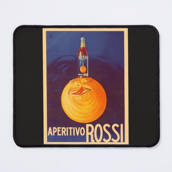 Item preview, 1930'S-Vintage-Blue-Aperitivo-Rossi-Aperitif-Alcoholic-Beverages-Advertising-Poster designed and sold by LouSenger.