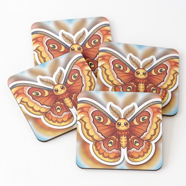 Item preview, Majestic Atlas Moth – Nature Illustration designed and sold by DkPINTEREST.