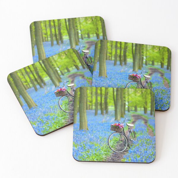 Item preview, Bicycle in spring forest designed and sold by assaf.