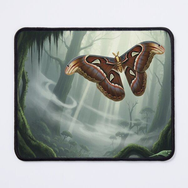 Item preview, Majestic Atlas Moth – Nature Illustration designed and sold by DkPINTEREST.