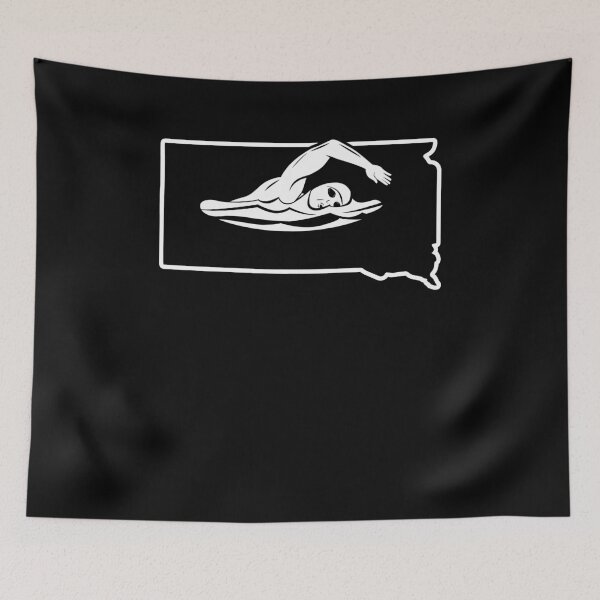 Item preview, Swimming Shirts South Dakota Swim Suit Shirt designed and sold by shoppzee.