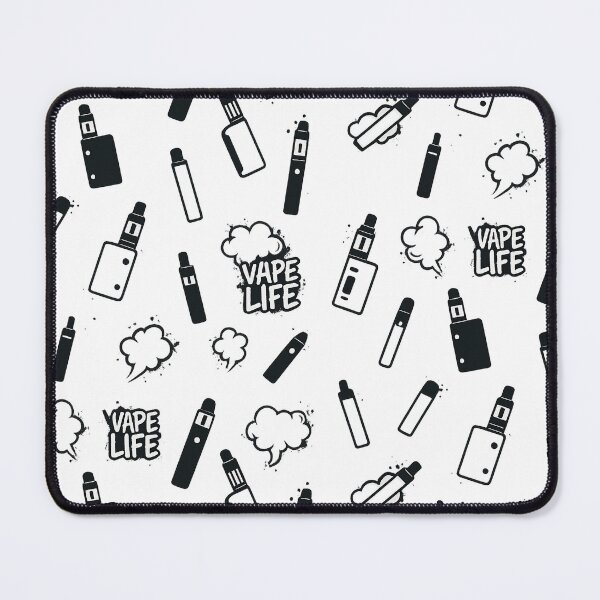Item preview, Vape Life Graffiti Pattern – Black and White Streetwear Design designed and sold by House of Taste Designs.