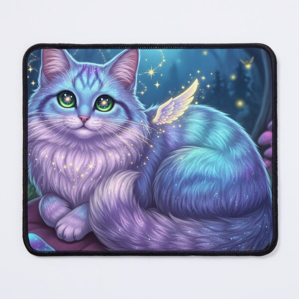 Item preview, fluffin meowgical t-shirt designed and sold by TheHappyHaul.