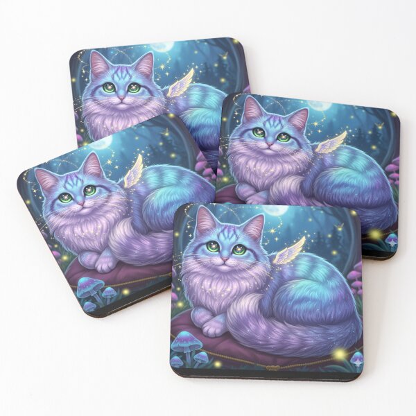 Item preview, fluffin meowgical t-shirt designed and sold by TheHappyHaul.