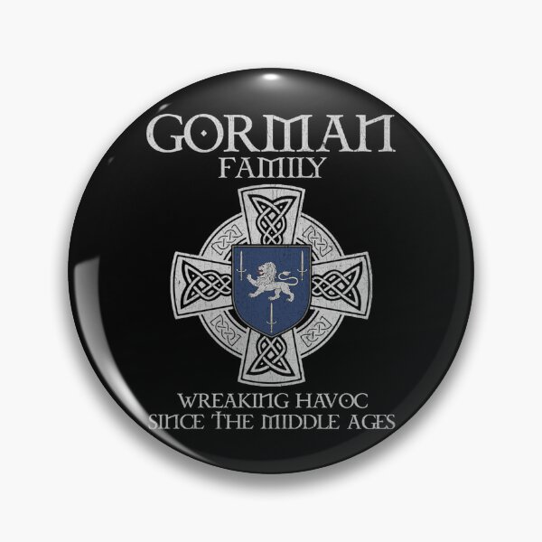 Item preview, Gorman Family Crest  Medieval Heritage Emblem For Ancestry Lovers  Vintage Style Fans designed and sold by JoshuaWolfgang.
