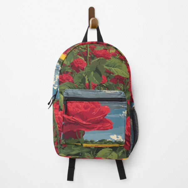 Item preview, Lancaster South Carolina Vintage Art | Red Rose City Illustration designed and sold by TuncGK.