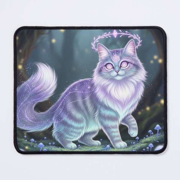 Item preview, fluffin meowgical t-shirt designed and sold by TheHappyHaul.