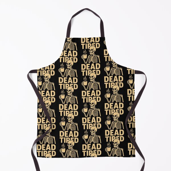Item preview, Dead Tired Skeleton Coffee Design | Funny Dark Humor Artwork designed and sold by BunBuntheDog-.