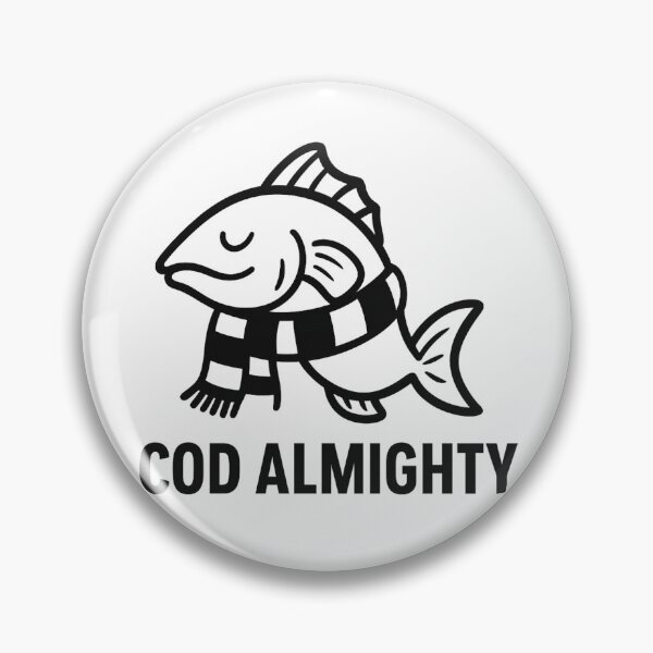 Item preview, Cod Almighty – Grimsby Town Football Club Fan Design designed and sold by wwshd.