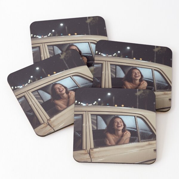 Item preview, Midnight Laughter – Poetic Nude by the Car designed and sold by Lo-Fi Delusions.