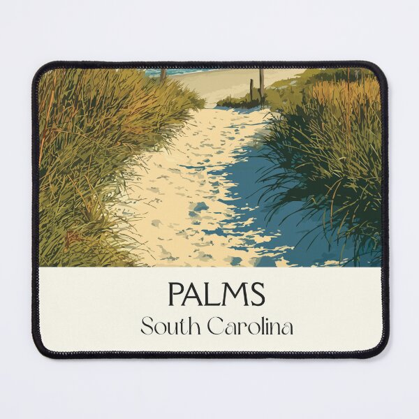Item preview, Isle of Palms South Carolina Vintage Art | Beach House & Ocean View designed and sold by TuncGK.