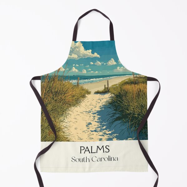 Item preview, Isle of Palms South Carolina Vintage Art | Beach House & Ocean View designed and sold by TuncGK.