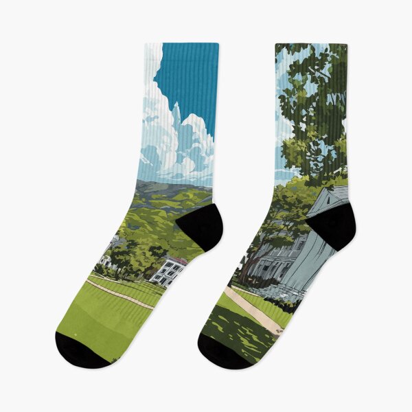 Item preview, Pendleton South Carolina Vintage Travel Art | Historic Upstate Town Design designed and sold by TuncGK.