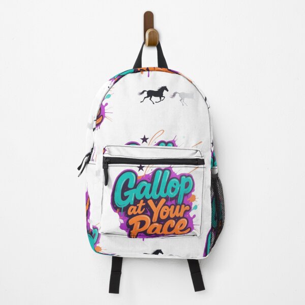Item preview, Gallop at Your Pace,Motivational Graffiti Street Art designed and sold by auraRM studio.