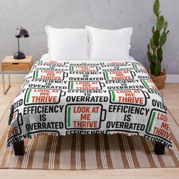 Item preview, Funny Low Battery Efficiency Joke Design designed and sold by TeeTimeTreasure.