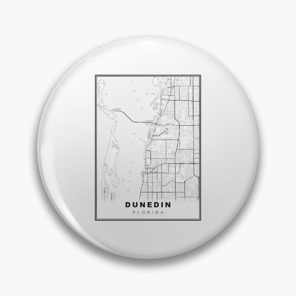 Item preview, Dunedin Map designed and sold by Tamas Das.