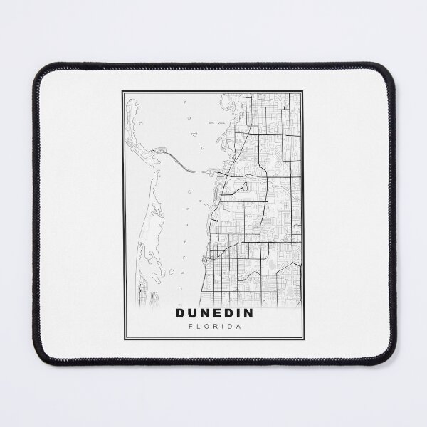Item preview, Dunedin Map designed and sold by Tamas Das.