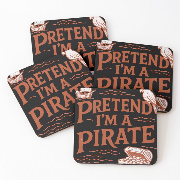 Item preview, Pretend I'm A Pirate Vintage Halloween Costume Shirt - Funny Lazy Halloween Costume Classic T-Shirt designed and sold by Feline Rockstars.