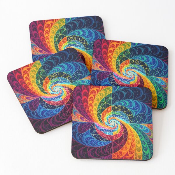 Item preview, Peacock Feathers Fractals Rainbow Spiral Textures (image size 6656x9984) designed and sold by Digital-Davinci.