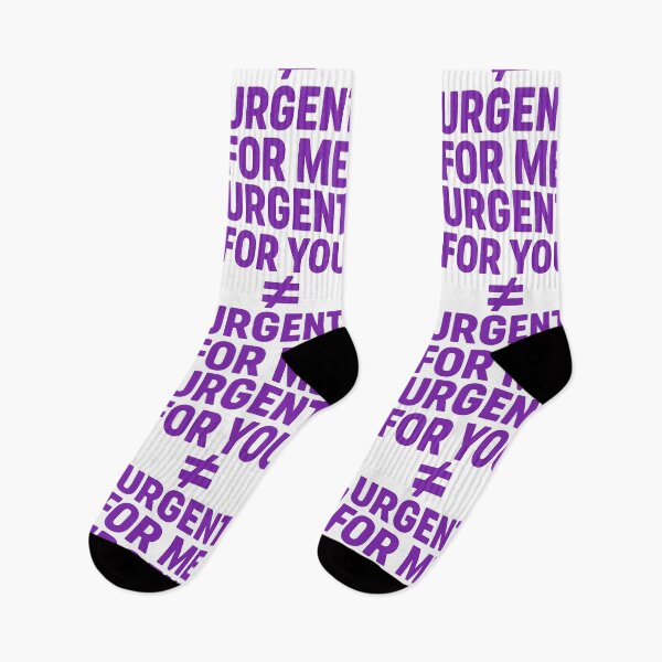 Item preview, Urgent For You Not Urgent For Me Funny Boundaries Design designed and sold by TeeTimeTreasure.