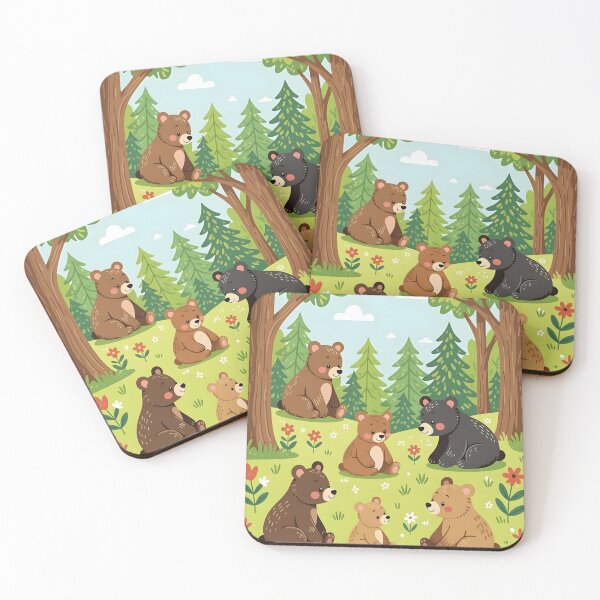 Item preview, Charming bear cubs designed and sold by Ponted.