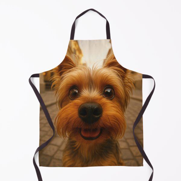 Item preview, Funny Yorkshire Terrier Fisheye Dog Portrait designed and sold by Flying Doggo.
