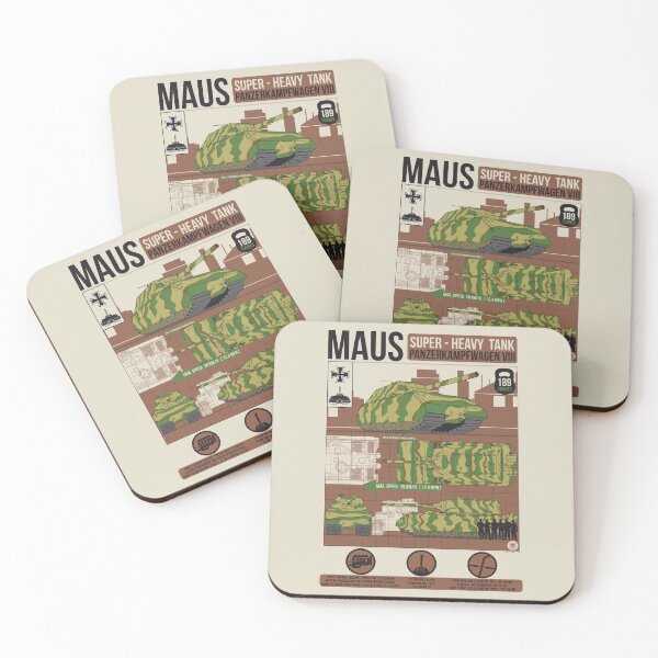 Item preview, For the Maus tank enthusiast! Detailed blueprint and technical specs. designed and sold by FAawRay.