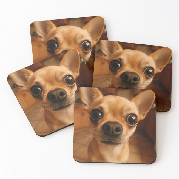 Item preview, Cute Chihuahua Fisheye Funny Dog Portrait designed and sold by Flying Doggo.