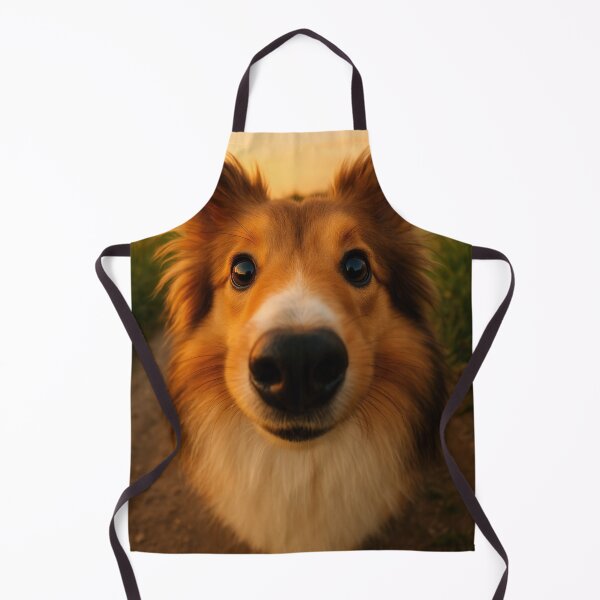 Item preview, Playful Sheltie Fisheye Funny Dog Portrait designed and sold by Flying Doggo.