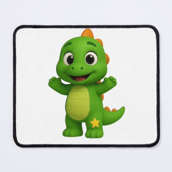 Item preview, Pipo the Dino – Funny cartoon character for children designed and sold by DaDansArt.