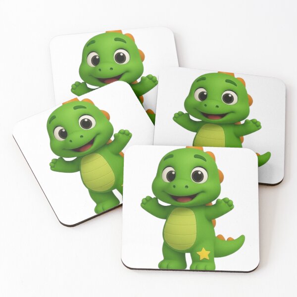 Item preview, Pipo the Dino – Funny cartoon character for children designed and sold by DaDansArt.