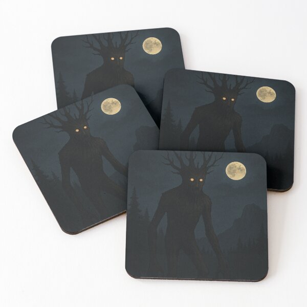 Item preview, Haunted Tree Folklore Creature – Creepy Yosemite Mountain Night Stalker designed and sold by maxthegrem.