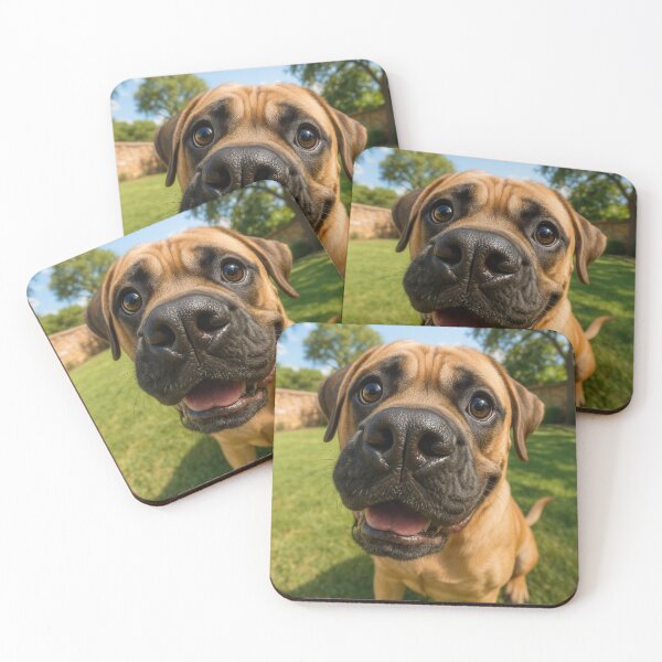 Item preview, Funny Mastiff Fisheye Big Dog Portrait designed and sold by Flying Doggo.