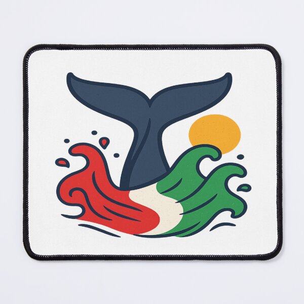 Item preview, Whale of Mexican Pride: Baja California Sur Flag Waves designed and sold by Globalcitytees.