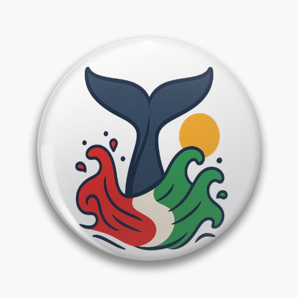 Item preview, Whale of Mexican Pride: Baja California Sur Flag Waves designed and sold by Globalcitytees.