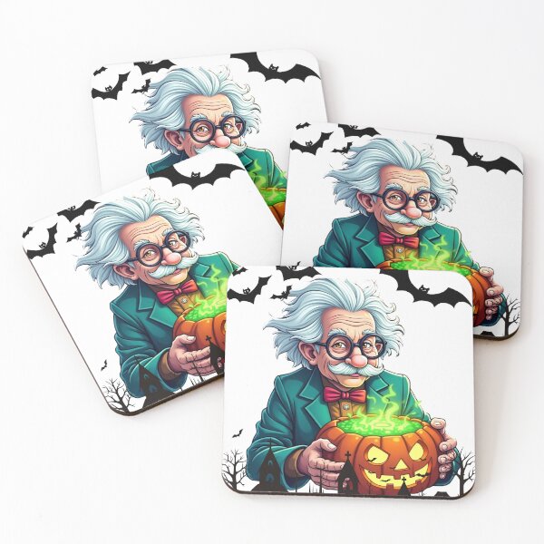 Item preview, Fun Albert Einstein Halloween design designed and sold by CreativaMenteRD.
