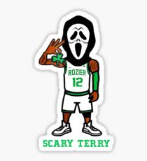 scary terry costume Sticker