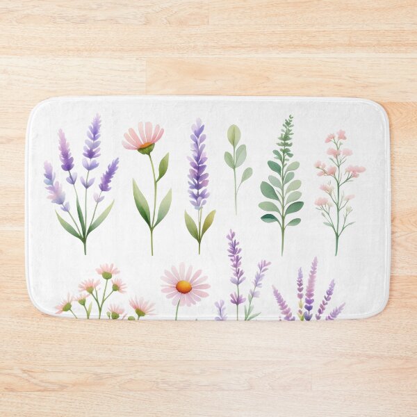 Item preview, Watercolor Wildflower Collection designed and sold by Ombrya.