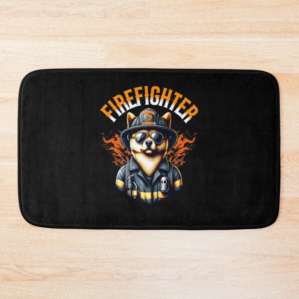 Item preview, Cool firefighter dog designed and sold by ReneMM.