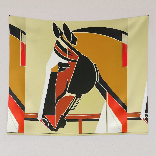 Item preview, Horse Geometric Graphic designed and sold by ViaARTfactory.