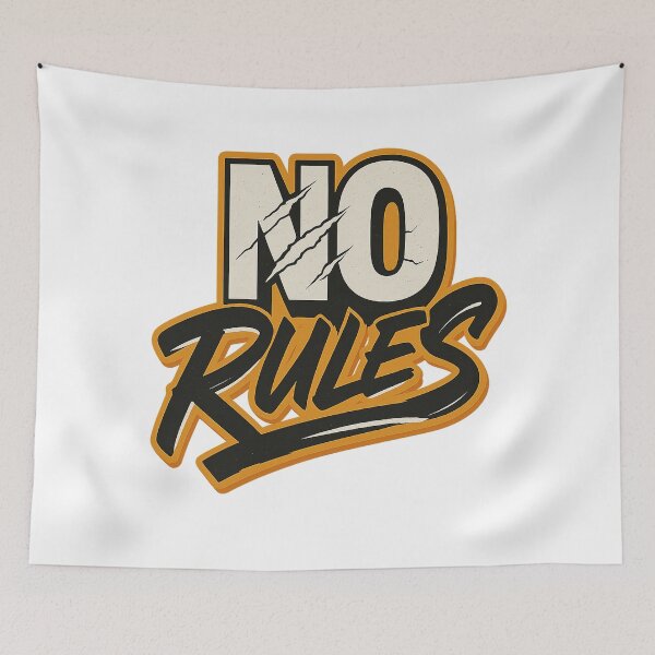Item preview, NO RULES designed and sold by PlanetBoi.