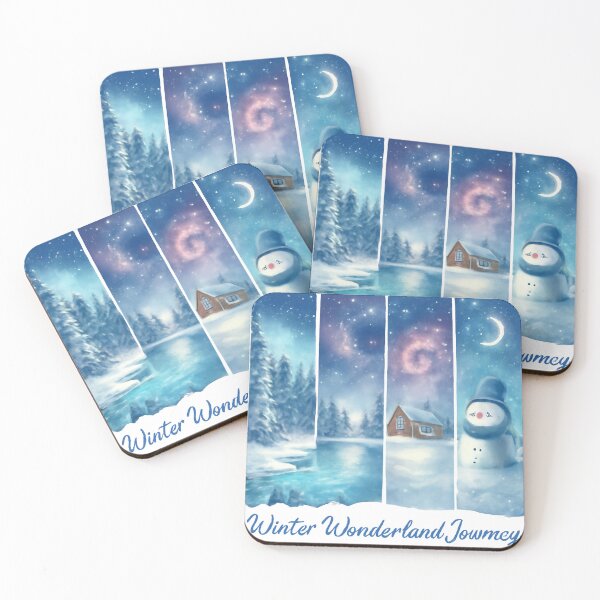 Item preview, Winter Wonderland Journey - A Cosmic Exploration Through Winter designed and sold by CosmicSeasonsStudio.