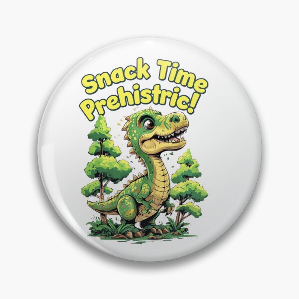 Item preview, Snack Time Prehistoric designed and sold by Diesel Drinking Dinosaurs.