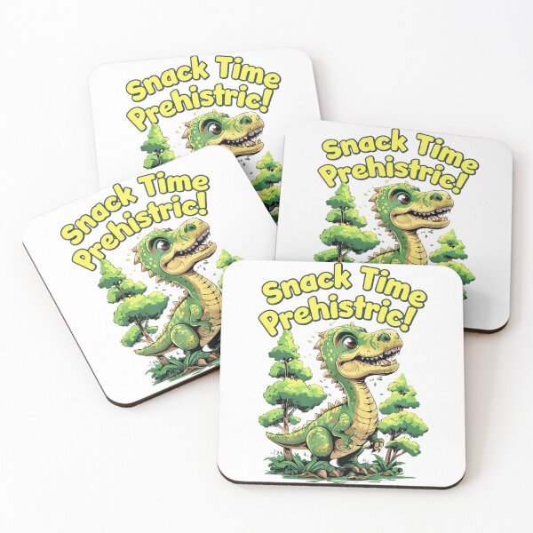 Item preview, Snack Time Prehistoric designed and sold by Diesel Drinking Dinosaurs.