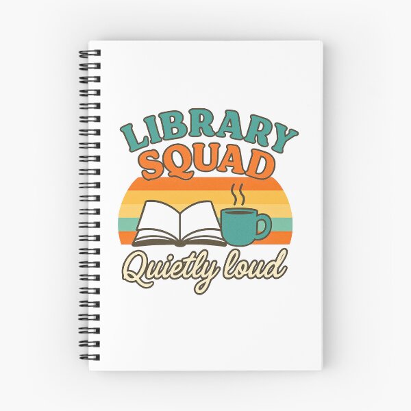 Item preview, Library Squad Quiet Rebels Reading Club Funny Book Lover designed and sold by BunBuntheDog-.