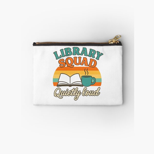 Item preview, Library Squad Quiet Rebels Reading Club Funny Book Lover designed and sold by BunBuntheDog-.
