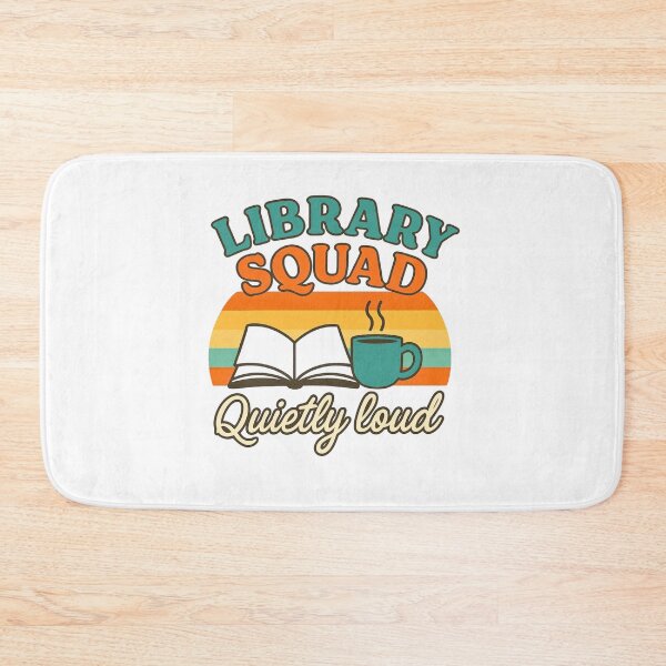 Item preview, Library Squad Quiet Rebels Reading Club Funny Book Lover designed and sold by BunBuntheDog-.