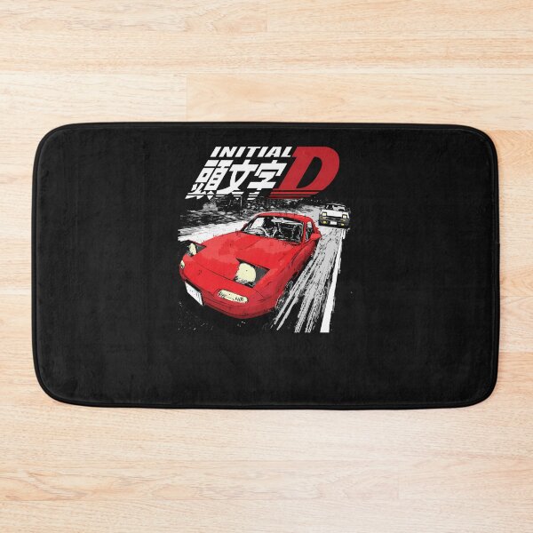 Item preview, Initial D - Mountain Drift Racing Tandem Takumi Fujiwara Ae86 Vs Toru Suetsugu'S Eunos Mx5 Miata Na Roadster designed and sold by ealandse.