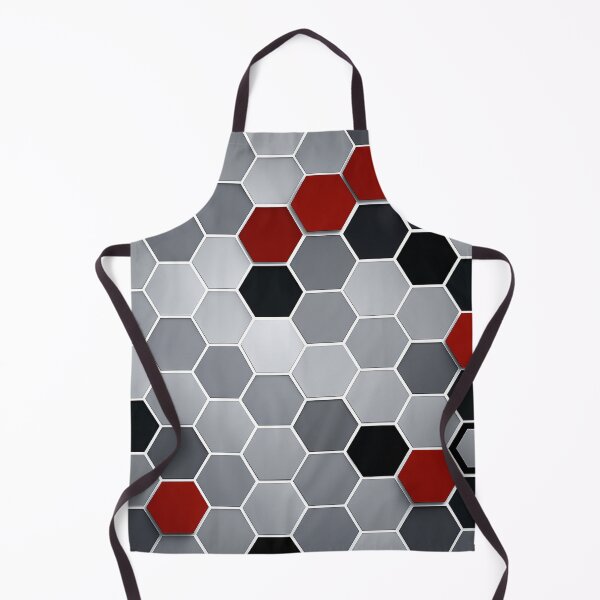 Item preview, Metallic Hex Remix designed and sold by Kaleidoscope Print.